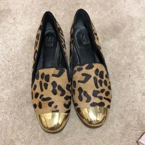 14th and Union Loafers with Gold Metal Tips